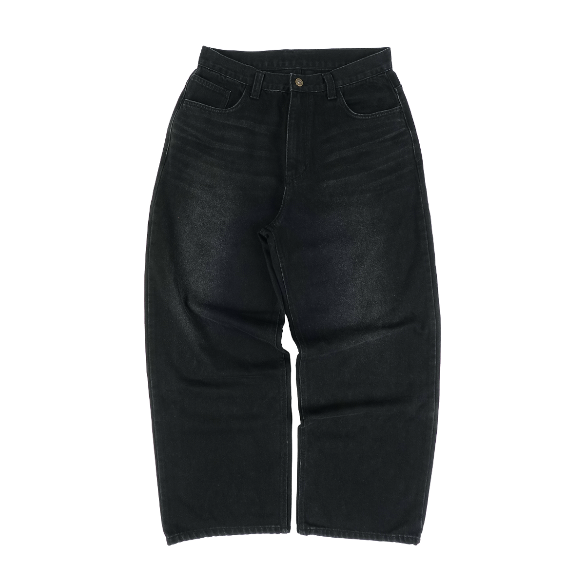 이알티알(ERTR) 134340 Vintage Laser Denim Pants Black