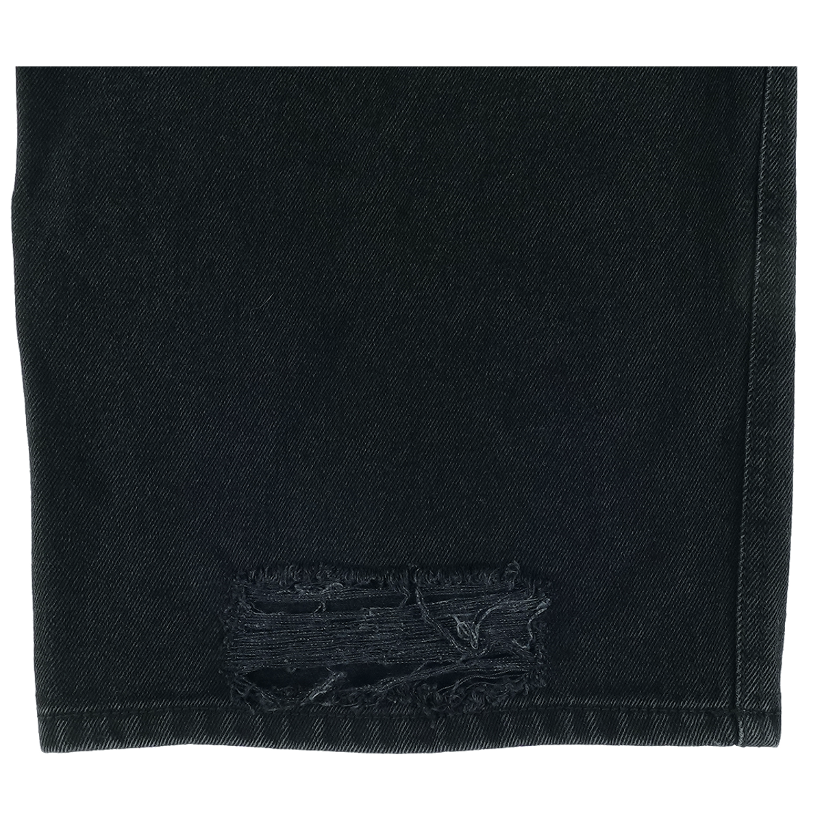 이알티알(ERTR) 134340 Vintage Laser Denim Pants Black
