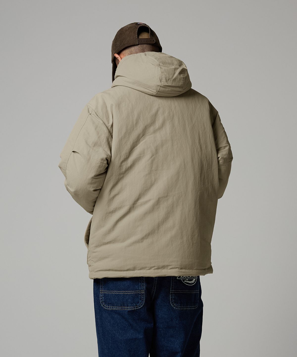 디키즈(DICKIES) 유틸리티 후드 재킷 Desert Sand