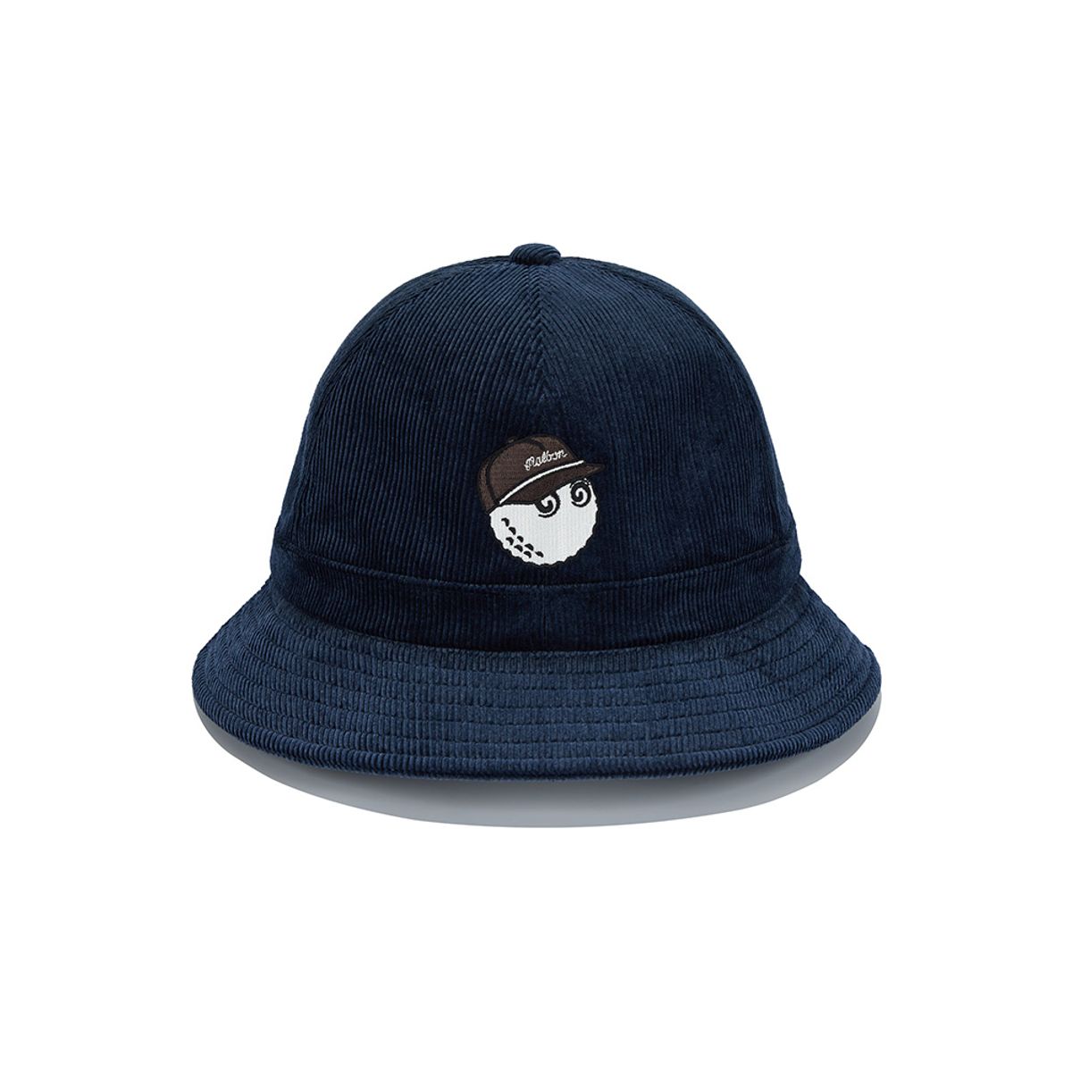 말본 골프(MALBON GOLF) 코듀로이 돔 버킷햇 NAVY (WOMAN)