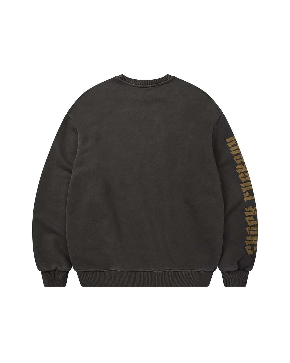 디스펑트(DYSFUNCT) SHOCK THERAPY PIGMENT SWEATSHIRT (CHARCOAL)