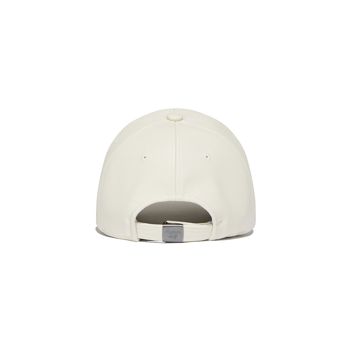 말본 골프(MALBON GOLF) 말본 레더 볼캡 BEIGE
