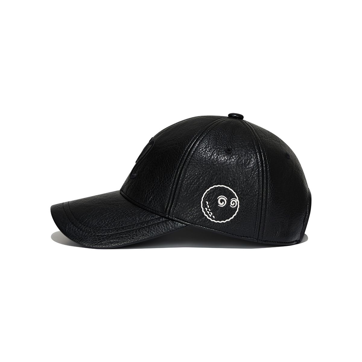 말본 골프(MALBON GOLF) 말본 레더 볼캡 BLACK