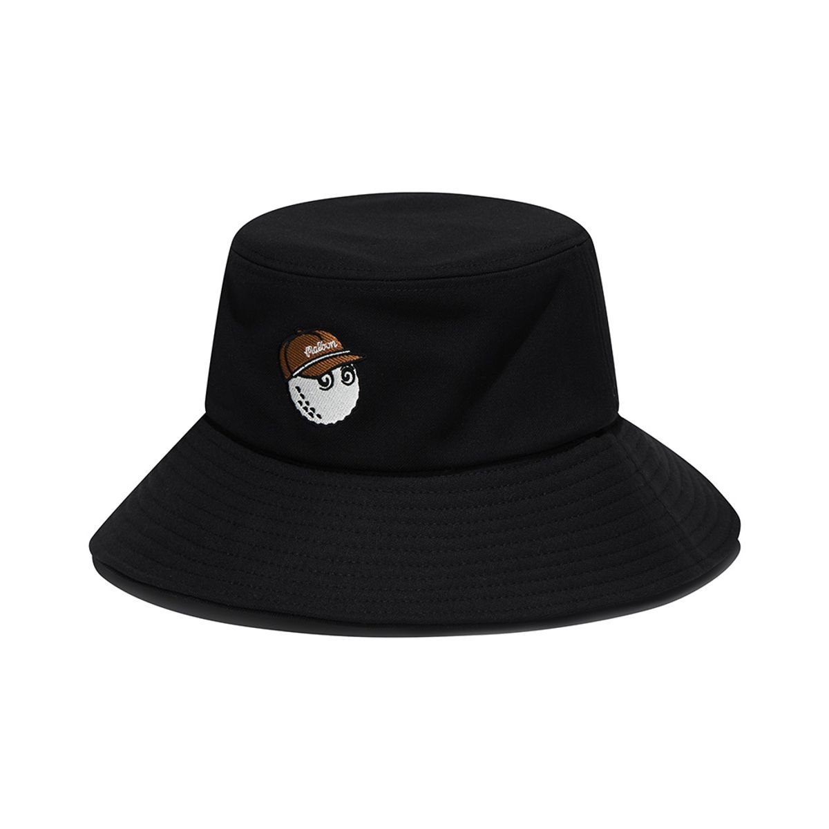 말본 골프(MALBON GOLF) 울 버킷햇 BLACK