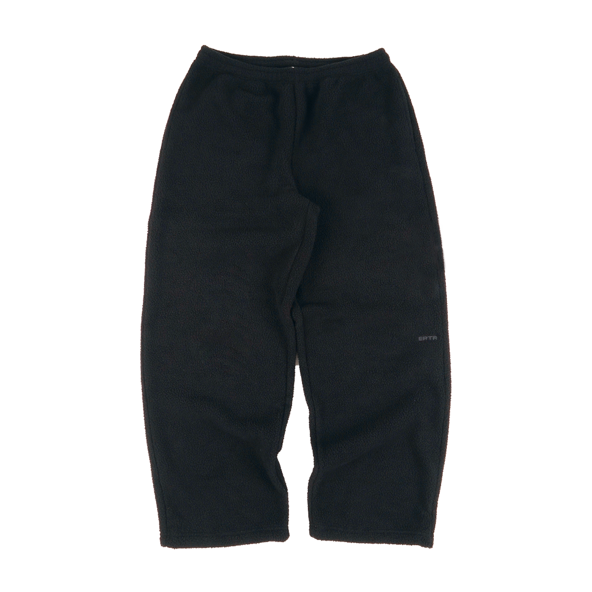 이알티알(ERTR) Emanate Logo Jogger Pants Fleece Black