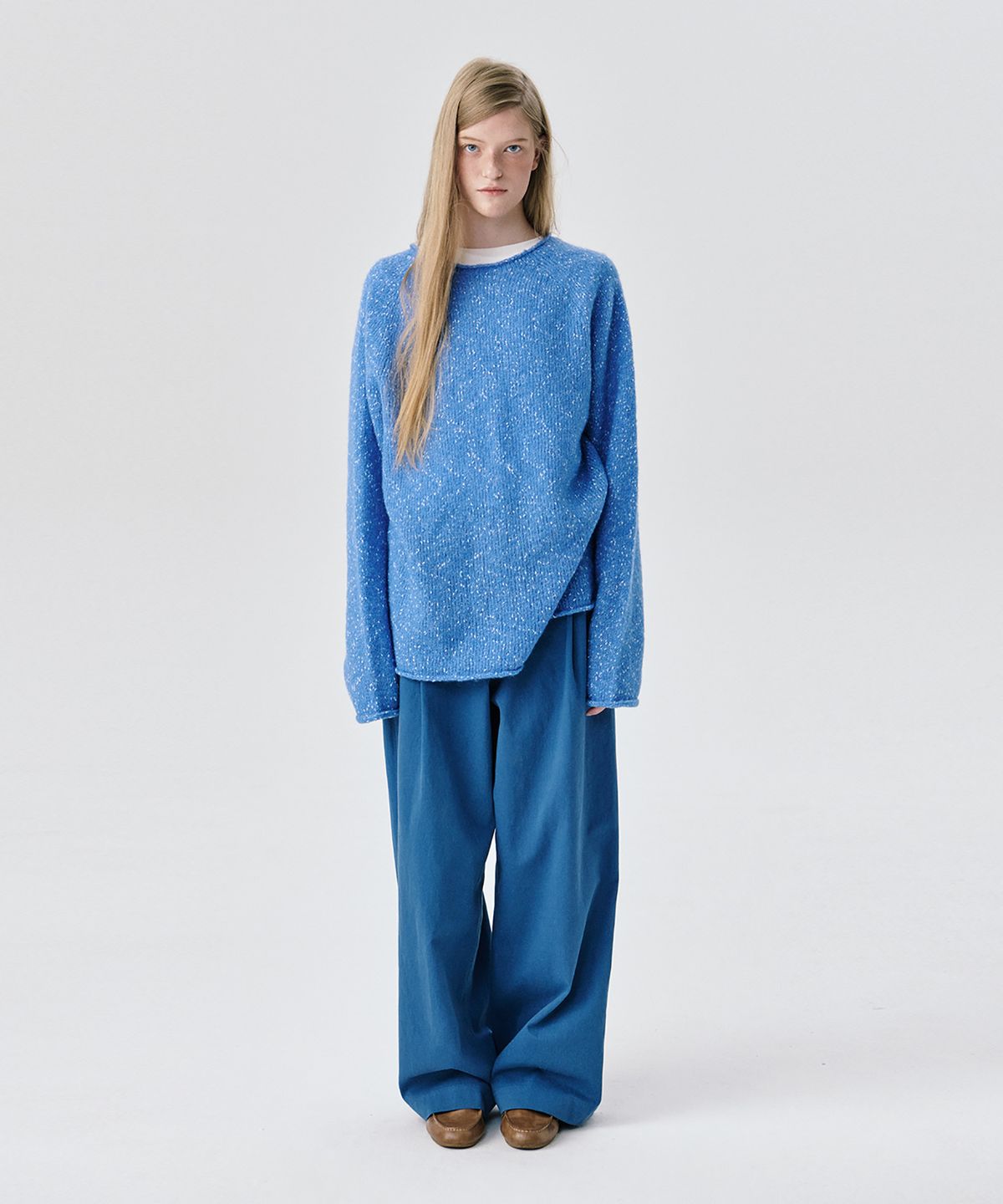 분더캄머(WNDERKAMMER) Alpaca Softroll Knit Pullover_4 Color(알파카 소프트롤 니트 풀오버_4컬러)