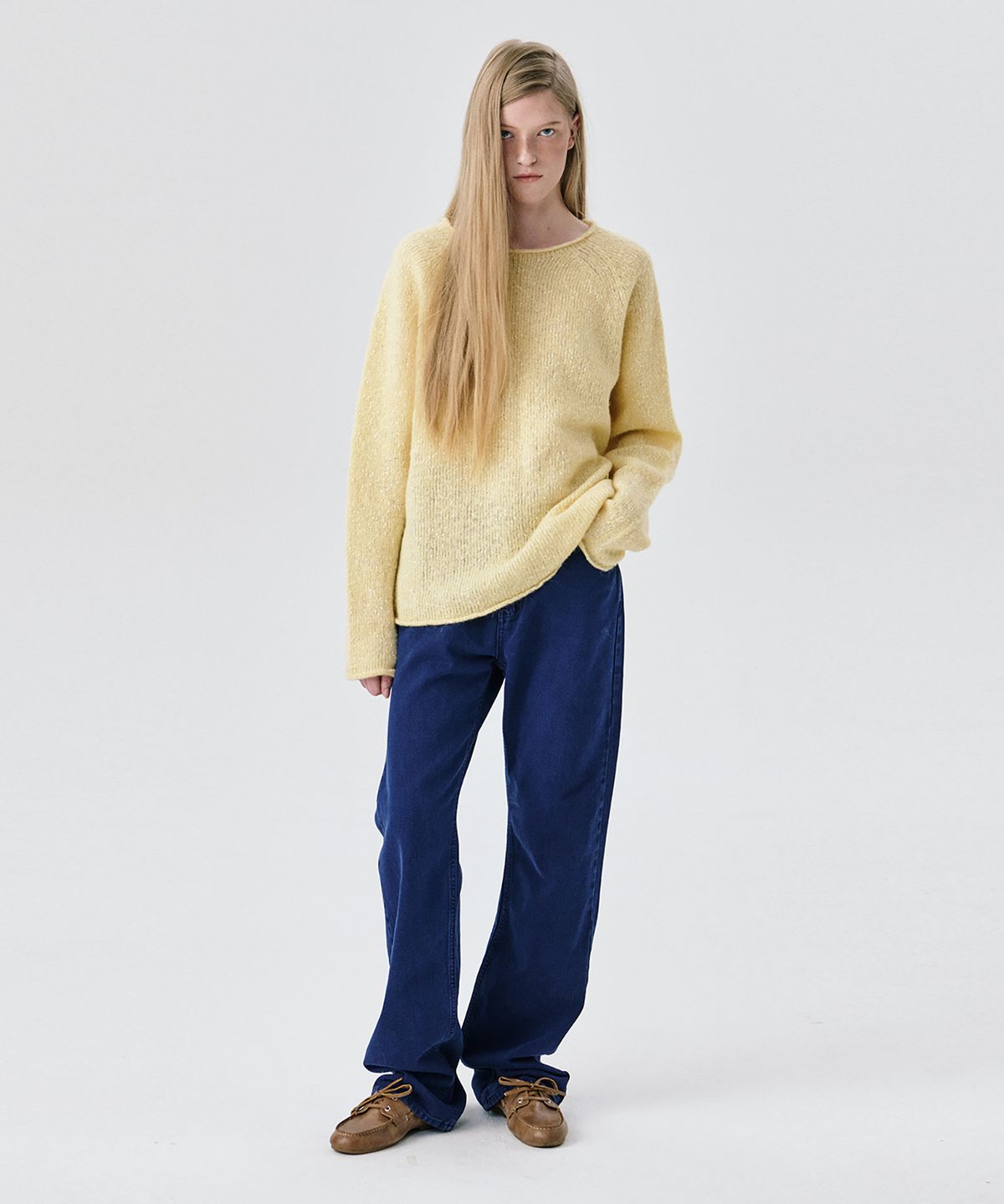 분더캄머(WNDERKAMMER) Alpaca Softroll Knit Pullover_4 Color(알파카 소프트롤 니트 풀오버_4컬러)