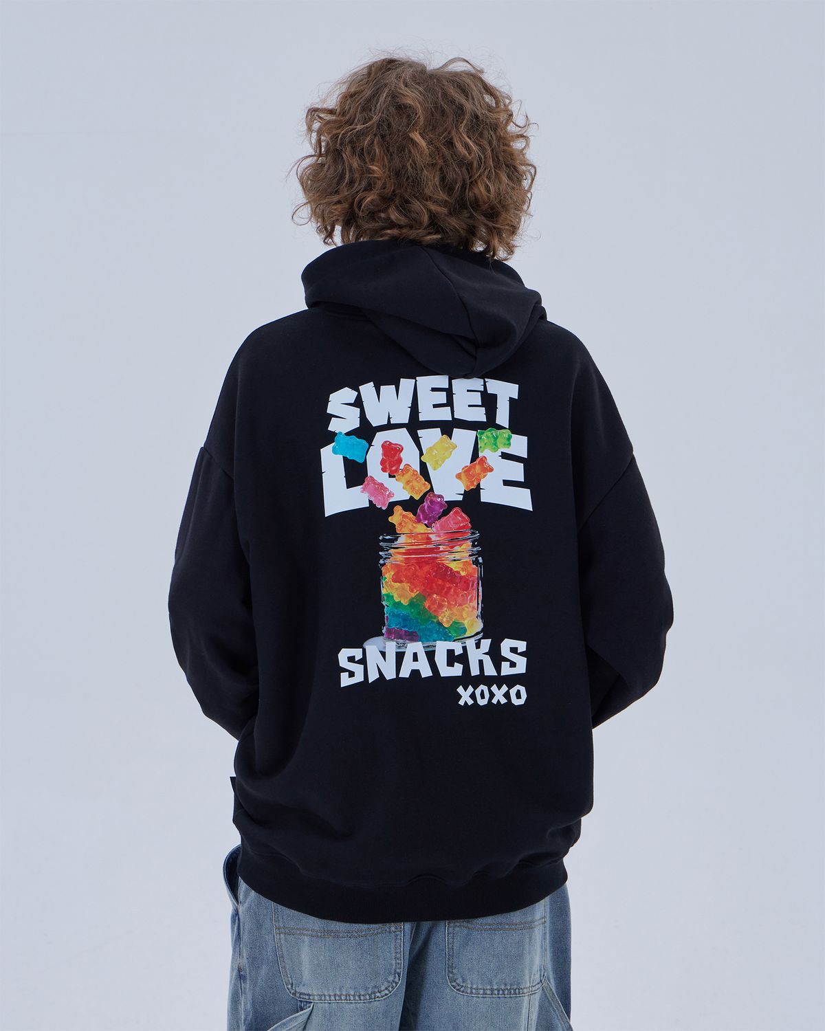 디스펑트(DYSFUNCT) SWEET LOVE HOODIE (BLACK)