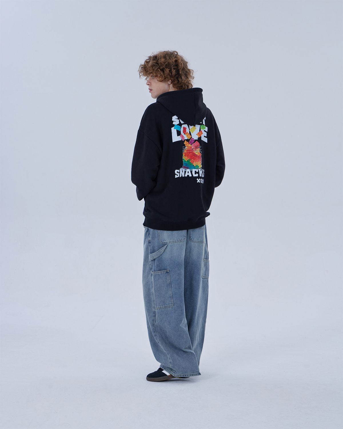 디스펑트(DYSFUNCT) SWEET LOVE HOODIE (BLACK)