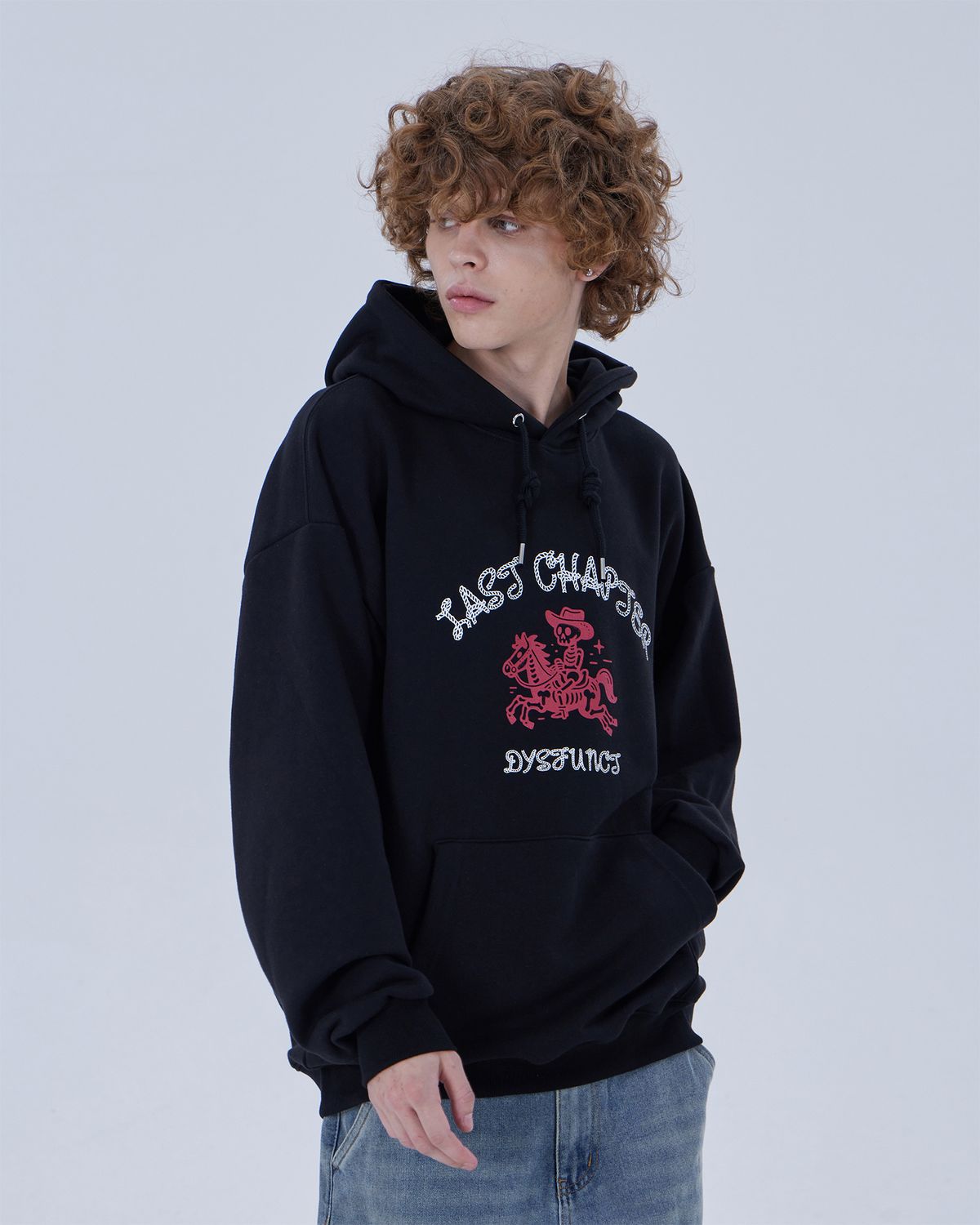 디스펑트(DYSFUNCT) LAST CHAPTER HOODIE (BLACK)
