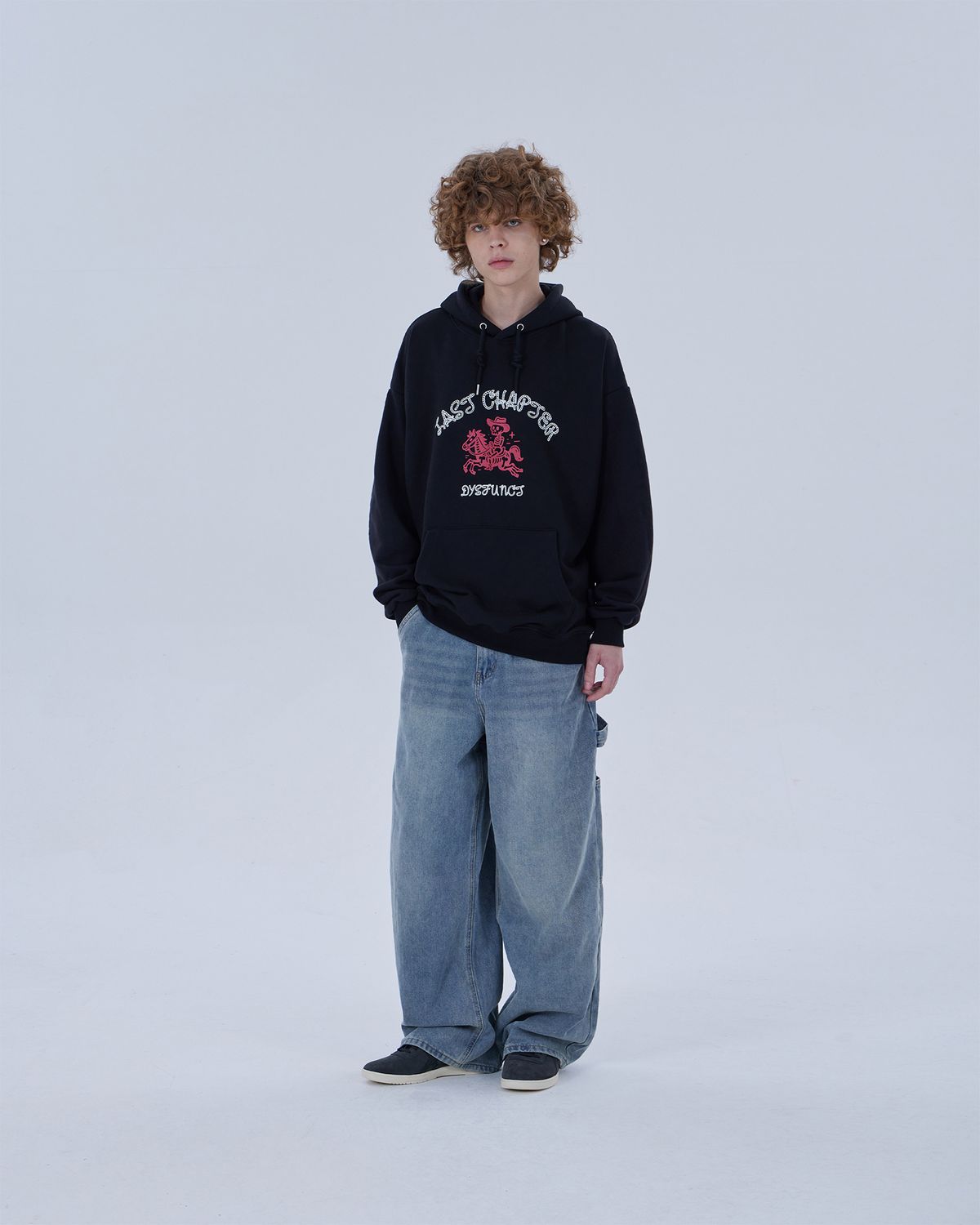 디스펑트(DYSFUNCT) LAST CHAPTER HOODIE (BLACK)