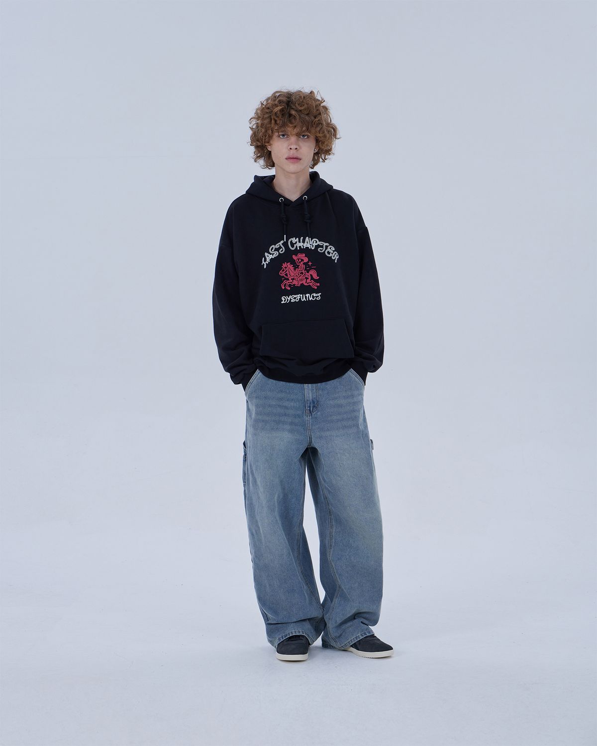 디스펑트(DYSFUNCT) LAST CHAPTER HOODIE (BLACK)