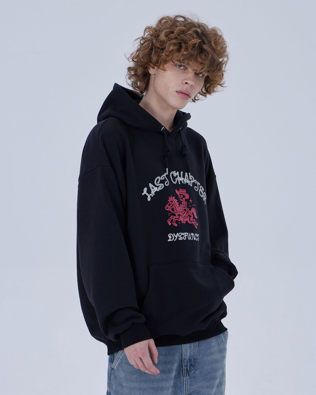 디스펑트(DYSFUNCT) LAST CHAPTER HOODIE (BLACK)