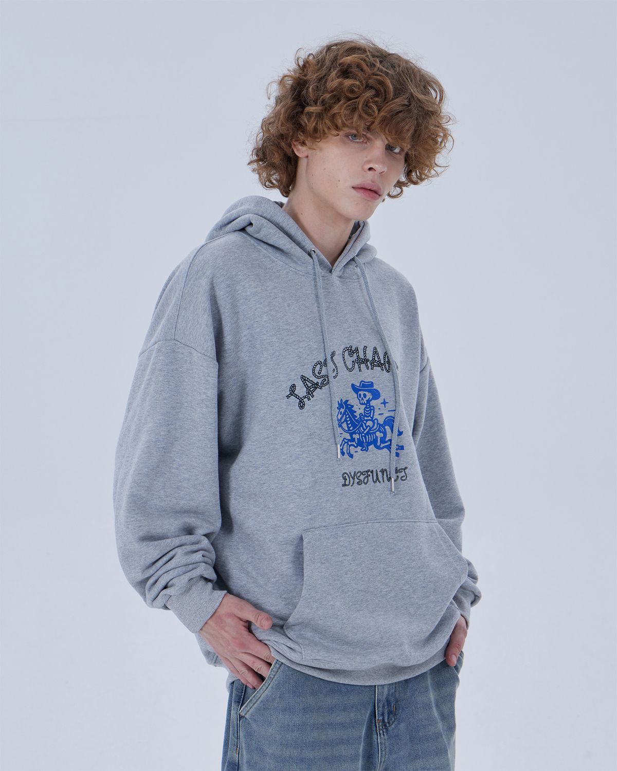 디스펑트(DYSFUNCT) LAST CHAPTER HOODIE (GRAY)