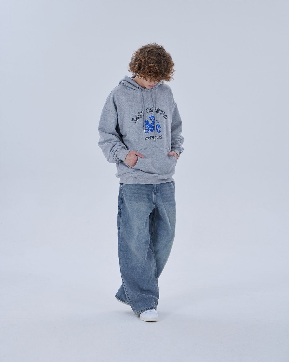 디스펑트(DYSFUNCT) LAST CHAPTER HOODIE (GRAY)