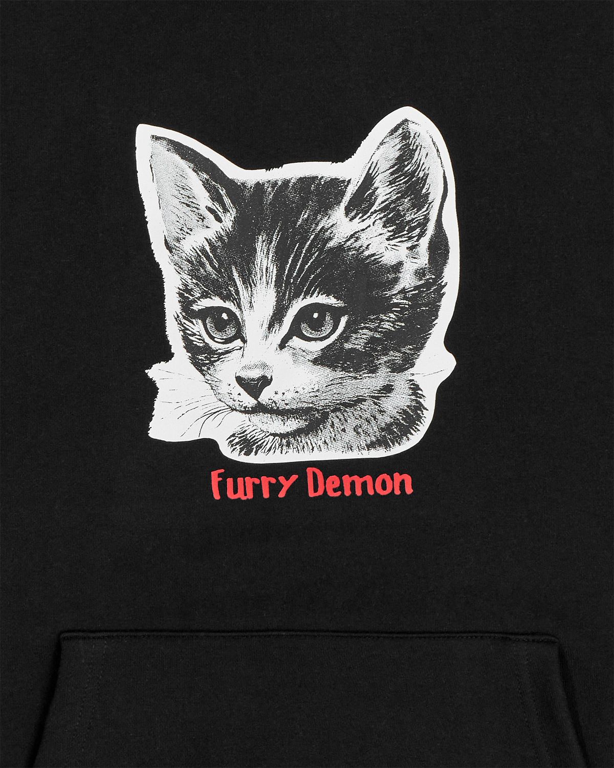 디스펑트(DYSFUNCT) STERN CAT HOODIE (BLACK)
