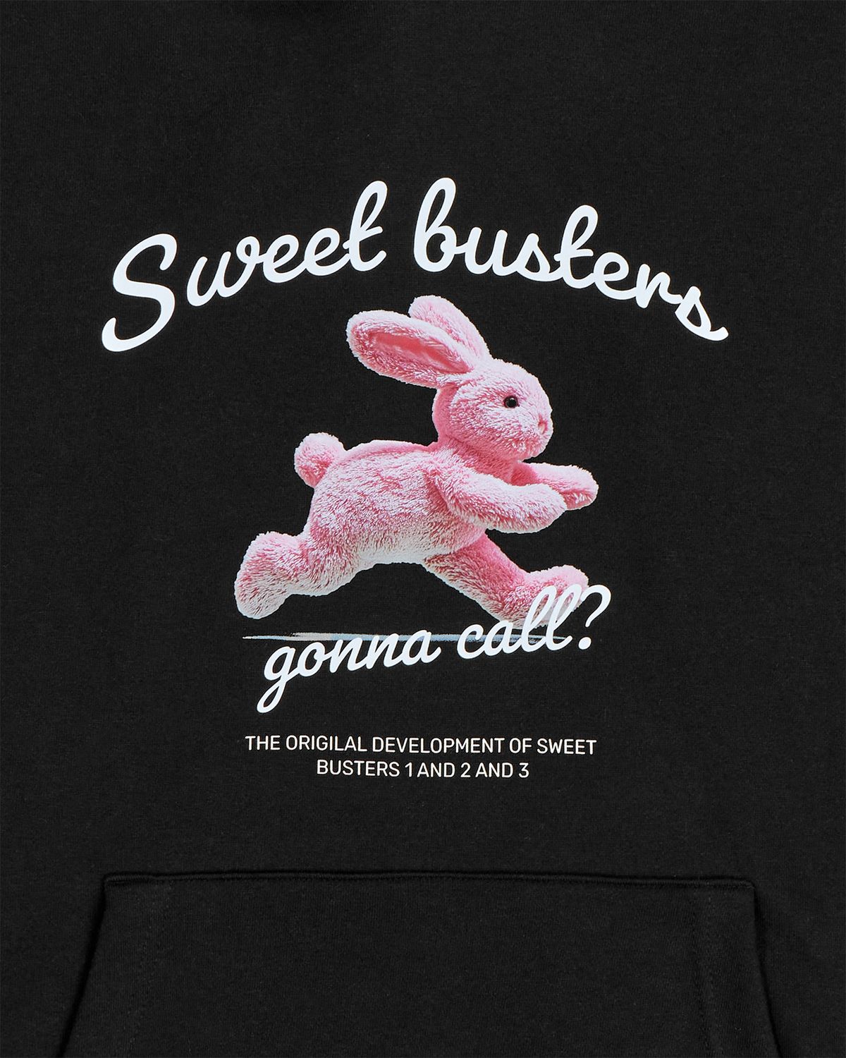 디스펑트(DYSFUNCT) SWEET BUSTER RABBIT HOODIE (BLACK)