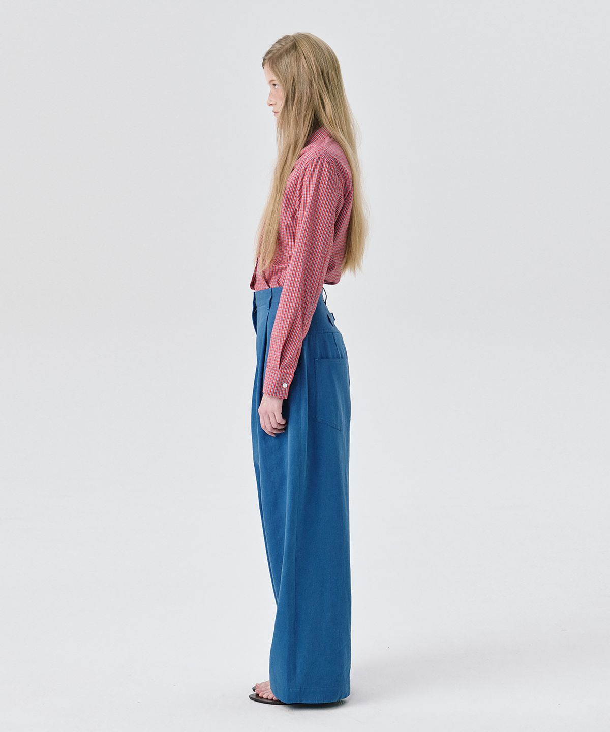 분더캄머(WNDERKAMMER) Chino Pants_Blue(치노 팬츠_블루)
