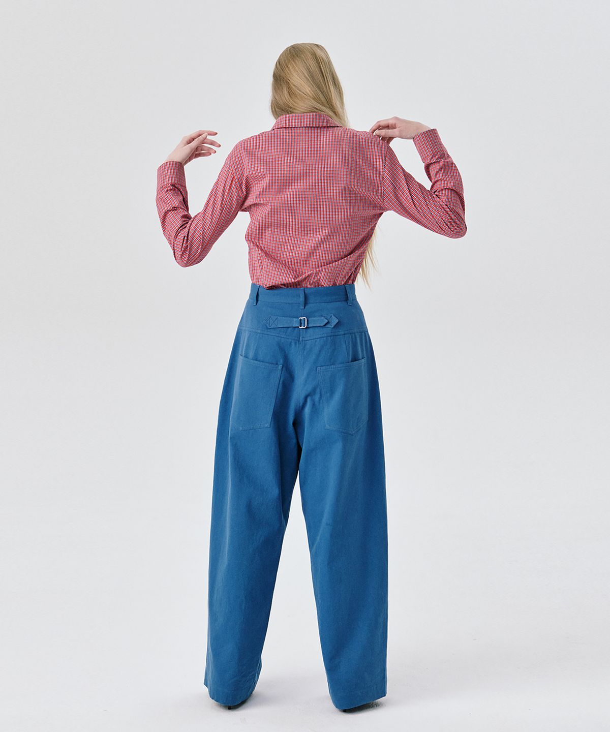 분더캄머(WNDERKAMMER) Chino Pants_Blue(치노 팬츠_블루)