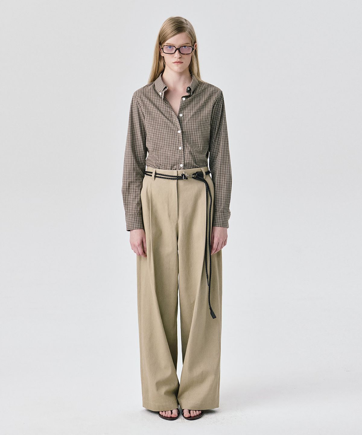 분더캄머(WNDERKAMMER) Chino Pants_Beige(치노 팬츠_베이지)