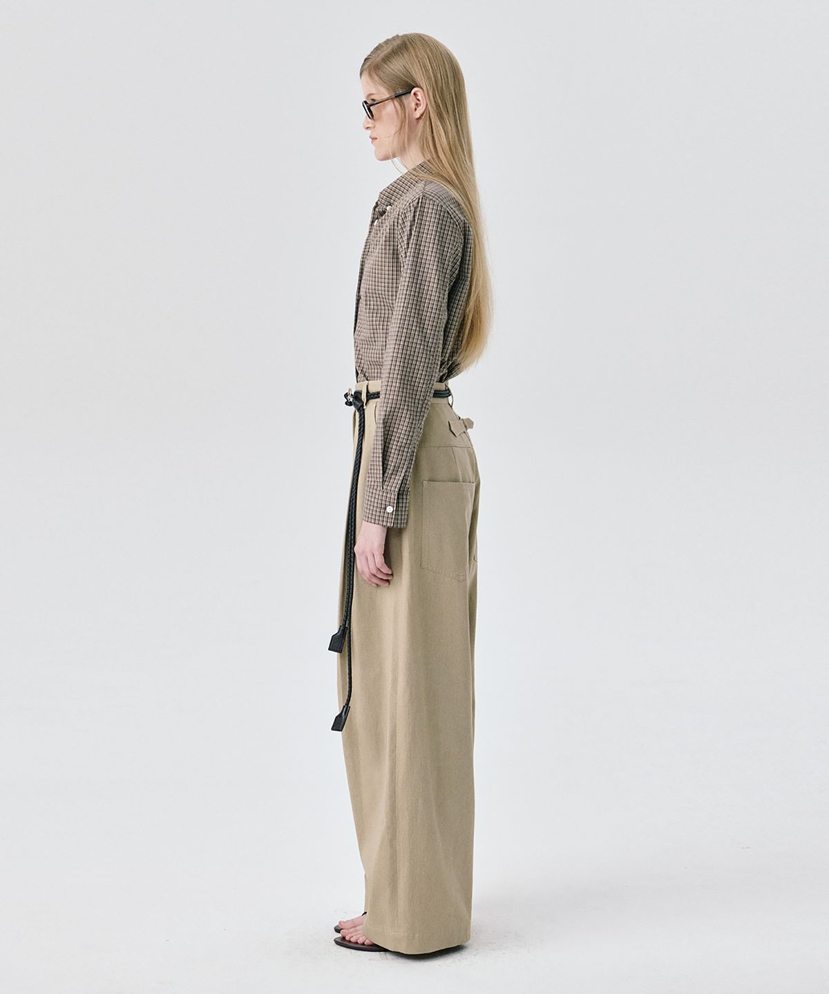 분더캄머(WNDERKAMMER) Chino Pants_Beige(치노 팬츠_베이지)