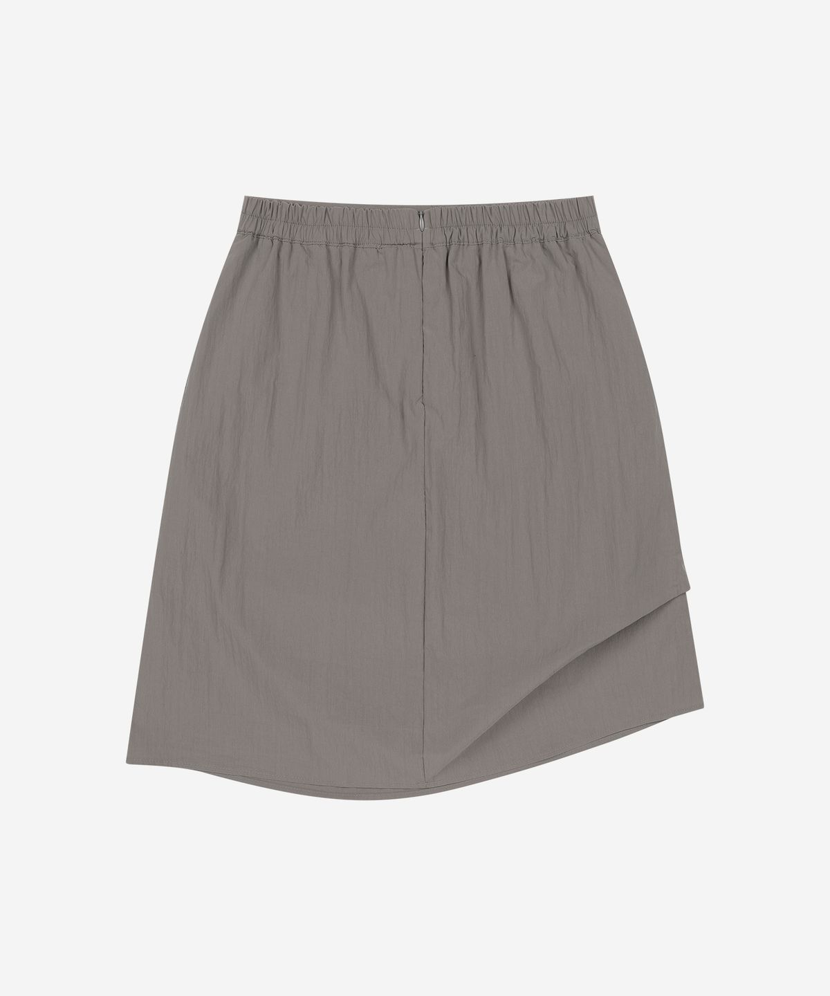 하트익스플로러(HEARTEXPLORER) Flowline midi skirt (charcoal grey)