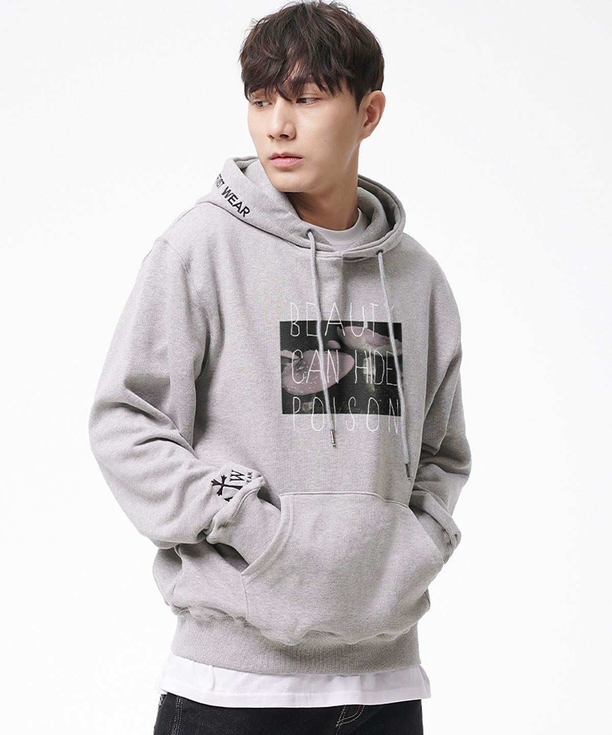 아티스트웨어(ARTISTWEAR) [ATW] 포이즌뷰티 후드티