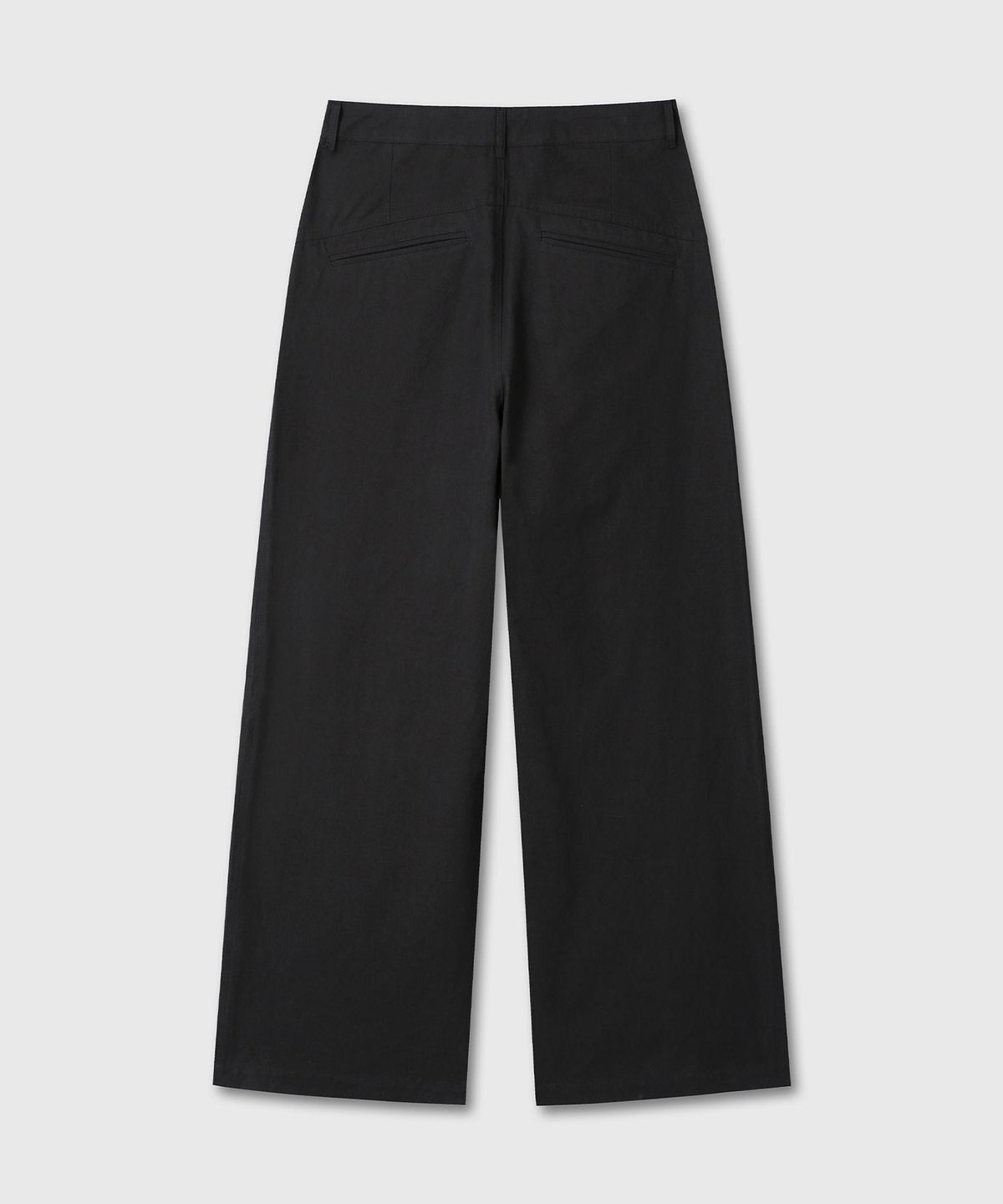 다이브인(DIVEIN) VERN ONE TUCK CHINO PANTS V2 (BLACK)