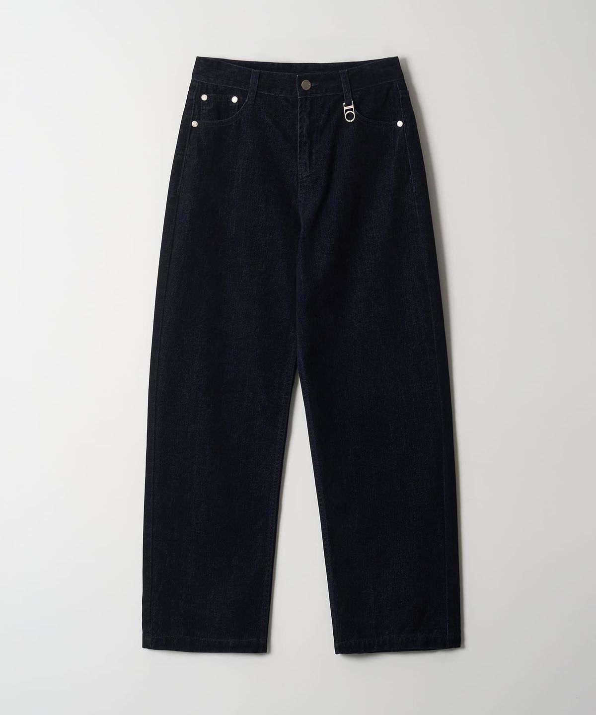 디써티원(DTHIRTYONE) Velvet Straight Denim Pants (NAVY)