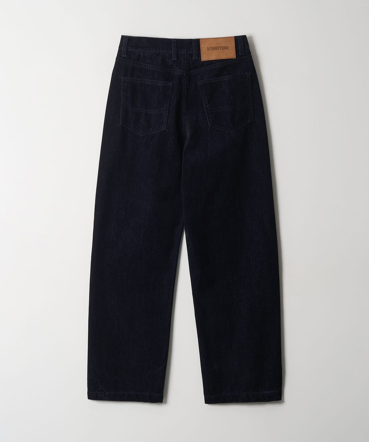 디써티원(DTHIRTYONE) Velvet Straight Denim Pants (NAVY)