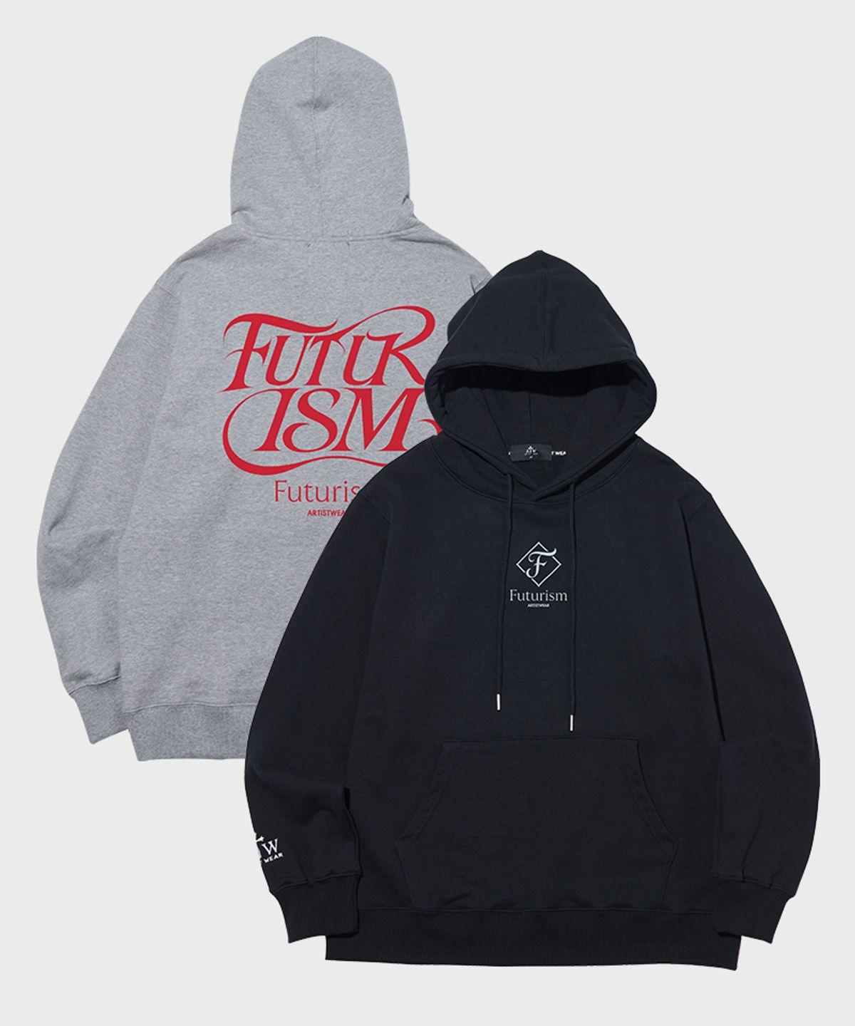 아티스트웨어(ARTISTWEAR) [ATW] 퓨처리즘 후드티