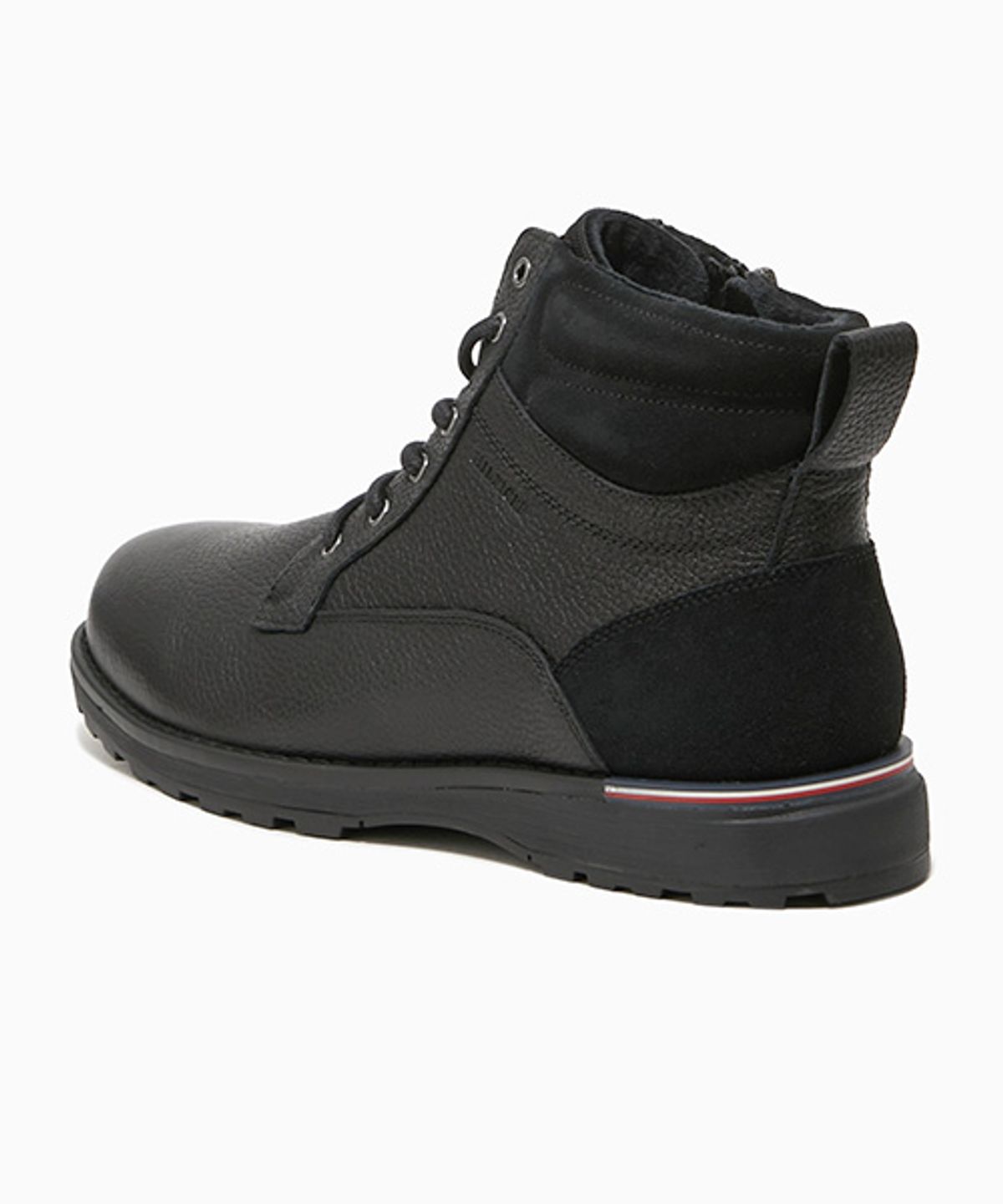 타미힐피거(TOMMY HILFIGER) 에섹스 레더 레이스업 부츠-블랙(T52F7ASB410MT1BDS)