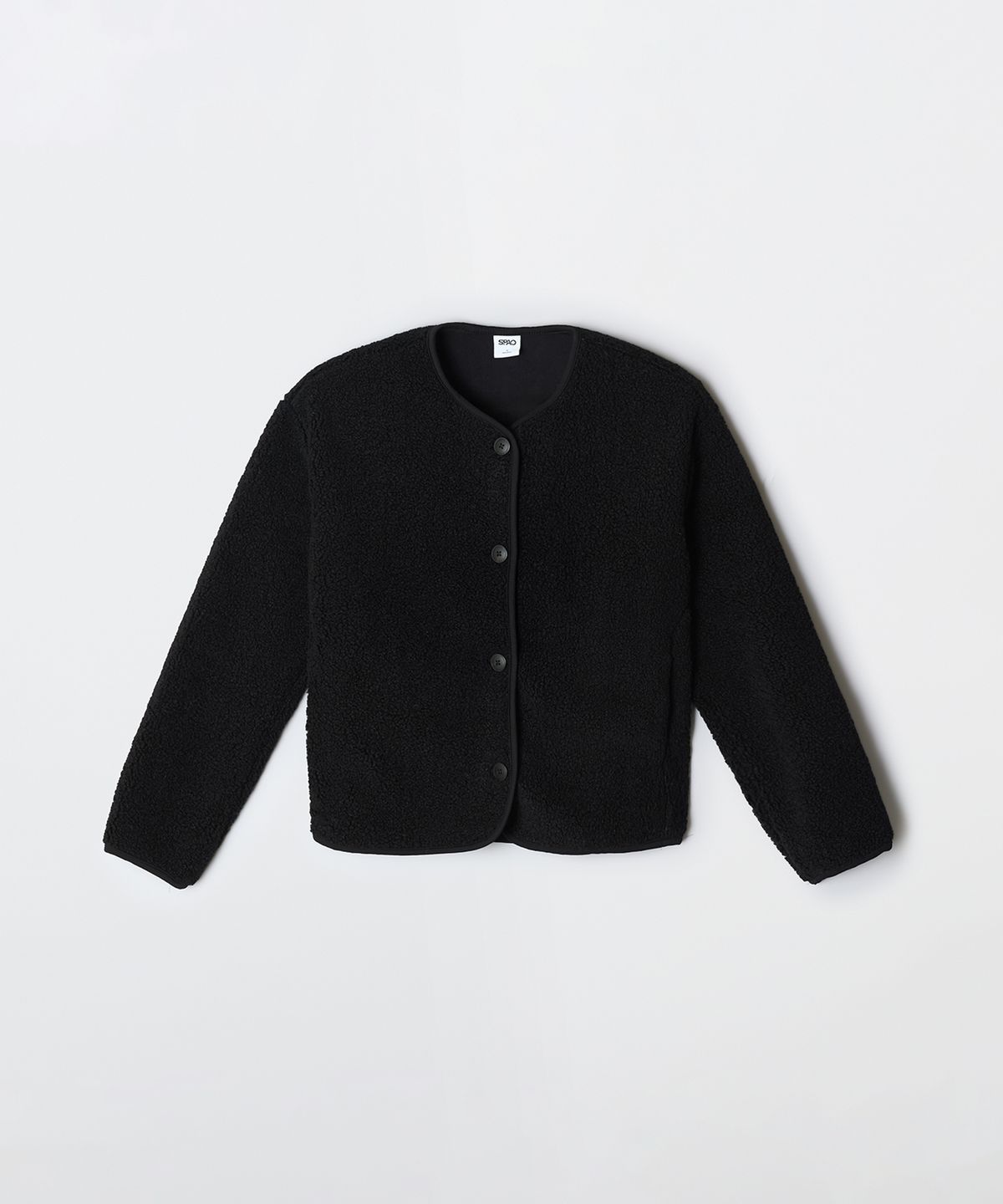 스파오(SPAO) 덤블 플리스 카디건_SPFZF4TG10