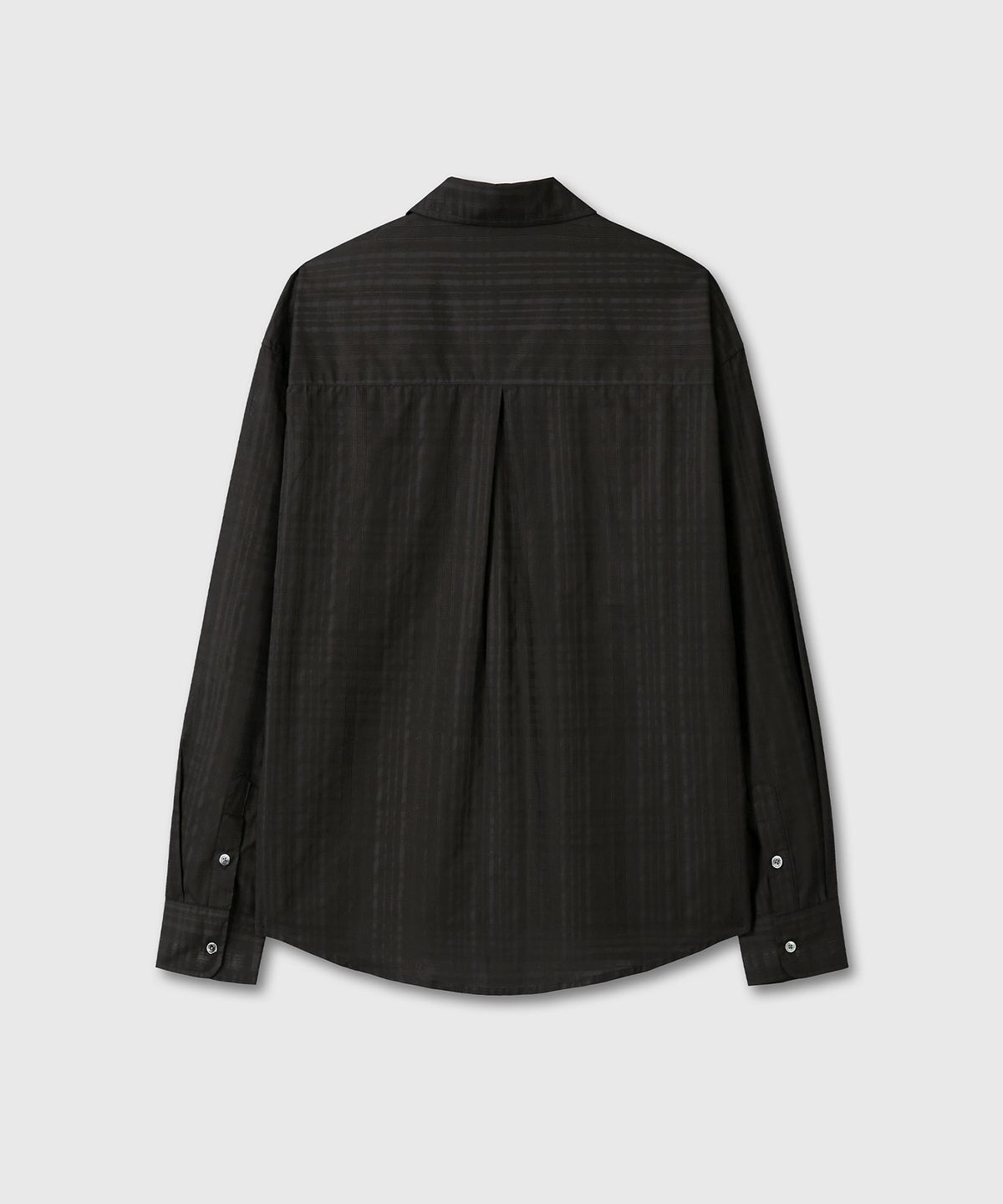 다이브인(DIVEIN) VINTAGE COTTON STRIPE SHIRTS (BLACK)