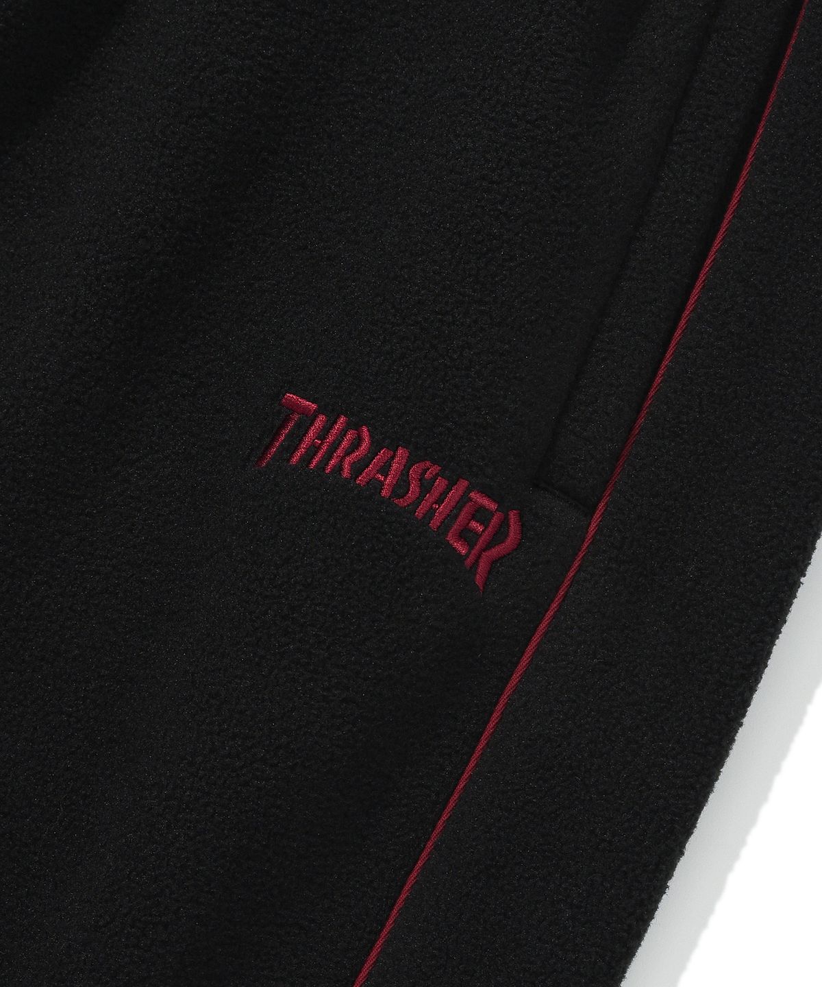트레셔(THRASHER) 매거진 플리스 트랙 팬츠 블랙