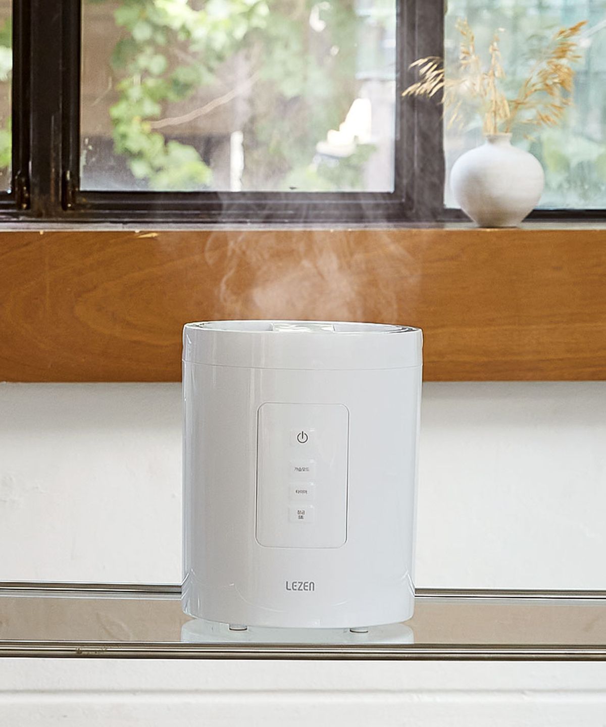 르젠(LEZEN) 퓨어드롭 2L 스팀 가열식가습기 LZHD-1200