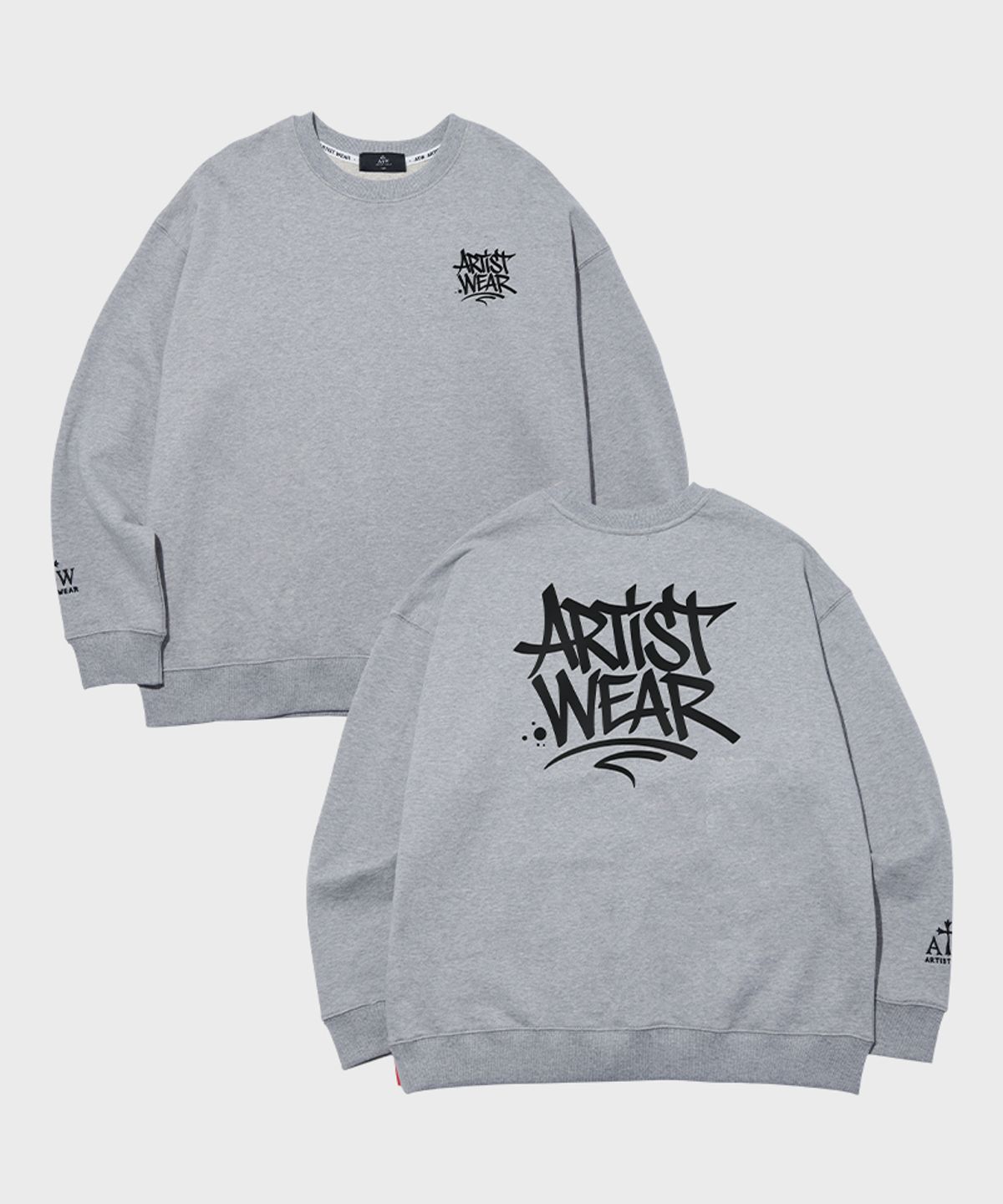 아티스트웨어(ARTISTWEAR) [ATW] 태깅로고 맨투맨