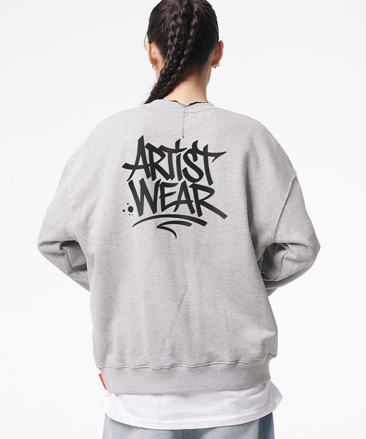 아티스트웨어(ARTISTWEAR) [ATW] 태깅로고 맨투맨