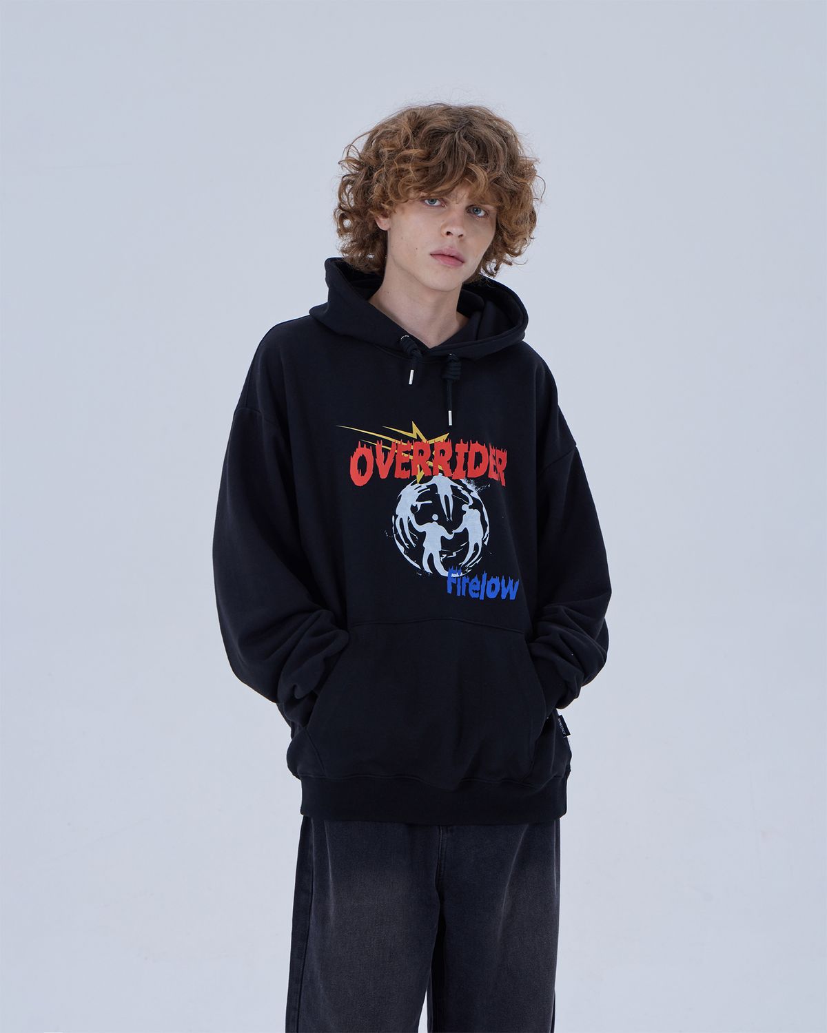 디스펑트(DYSFUNCT) OVERRIDER HOODIE (BLACK)