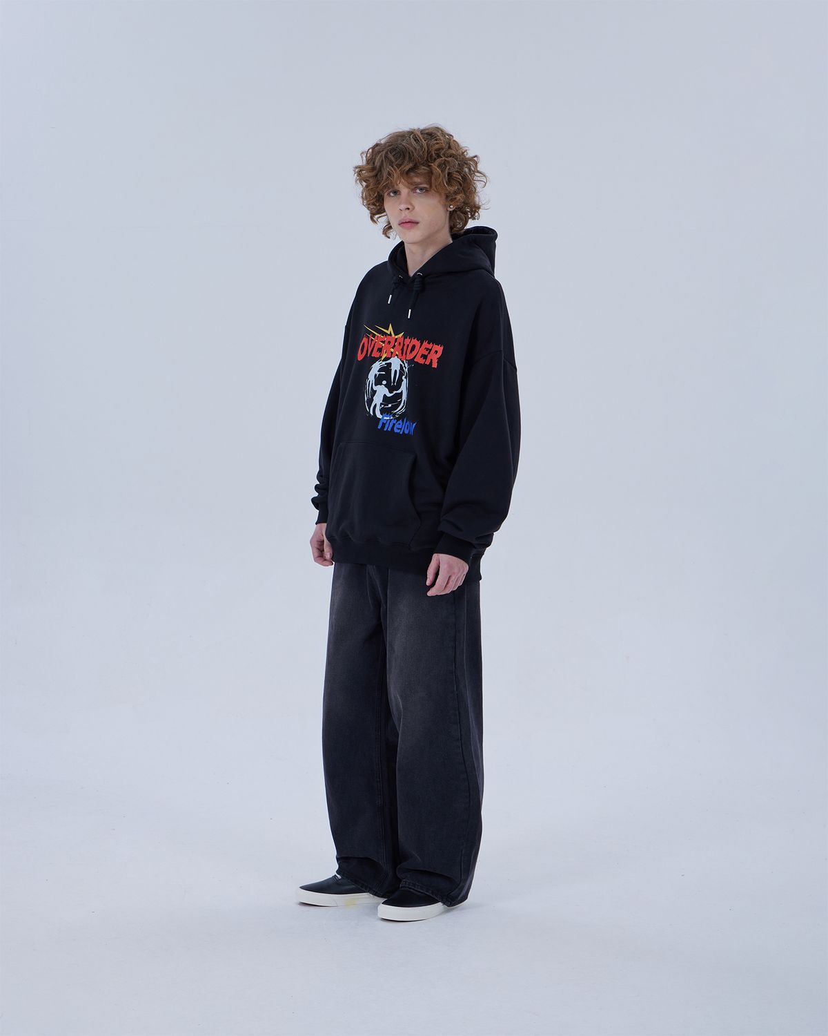 디스펑트(DYSFUNCT) OVERRIDER HOODIE (BLACK)