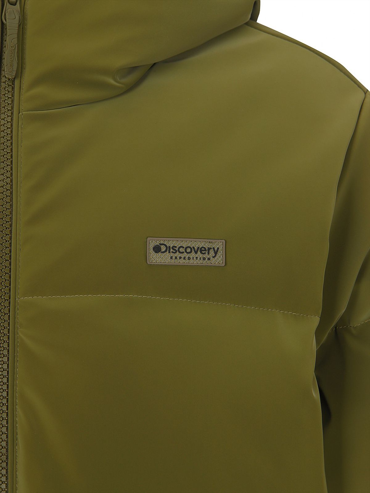 디스커버리 익스페디션(DISCOVERY EXPEDITION) 여성 뉴 올리아 글로우 다운 숏패딩 (OLIVE)