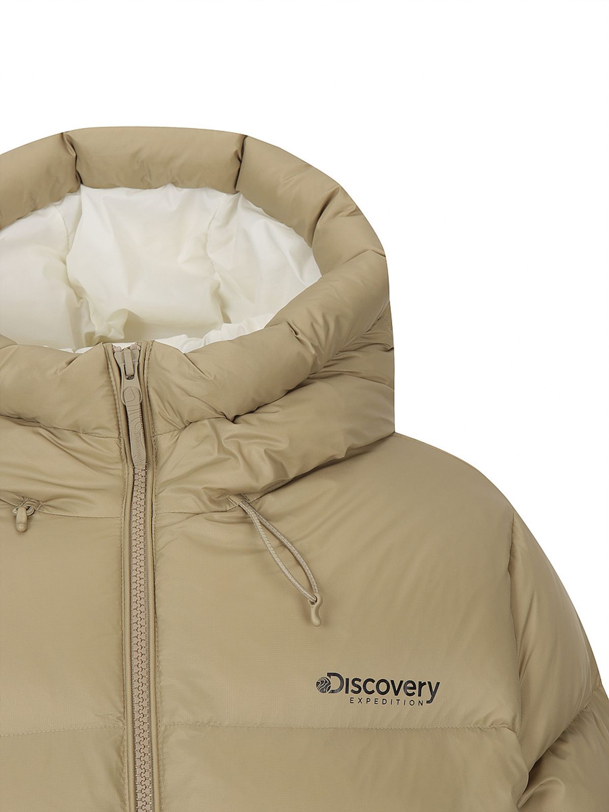 디스커버리 익스페디션(DISCOVERY EXPEDITION) 여성 올튼 다운 숏패딩 (L/BEIGE)