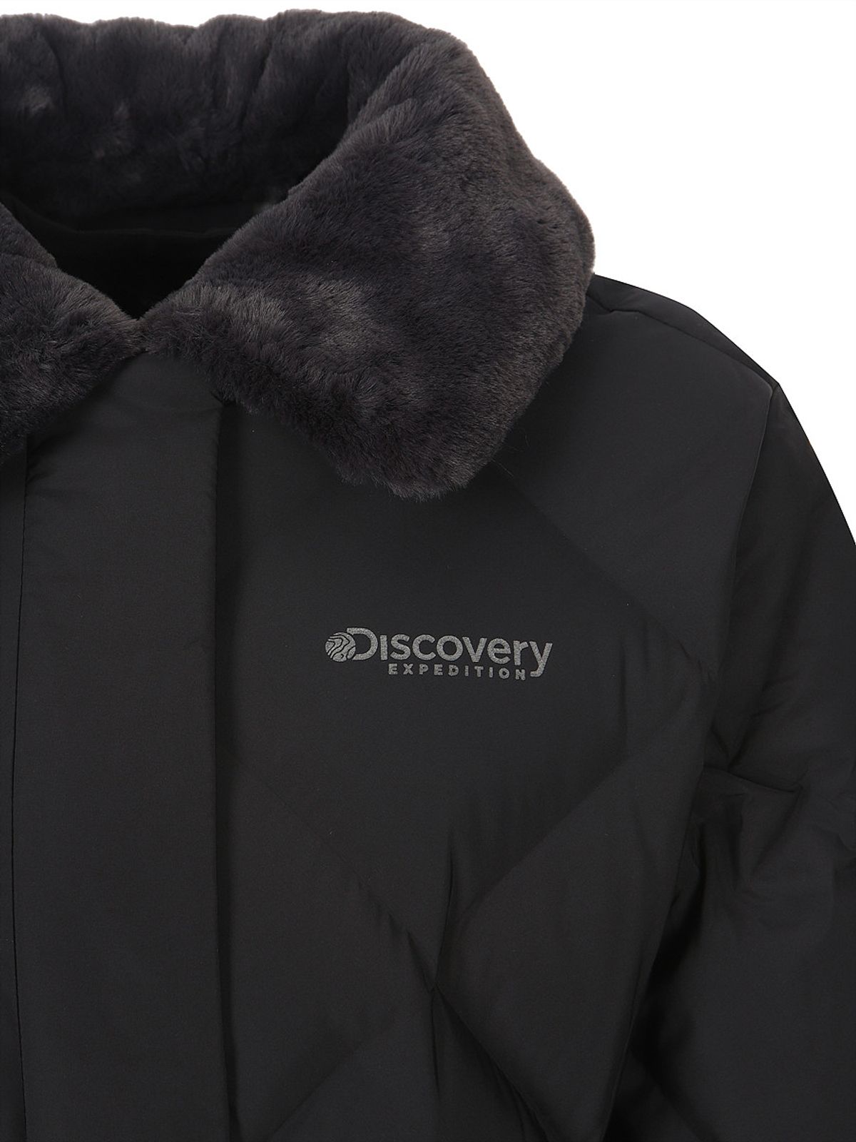 디스커버리 익스페디션(DISCOVERY EXPEDITION) 여성 멜로즈 튜브 다운 롱패딩 (BLACK)
