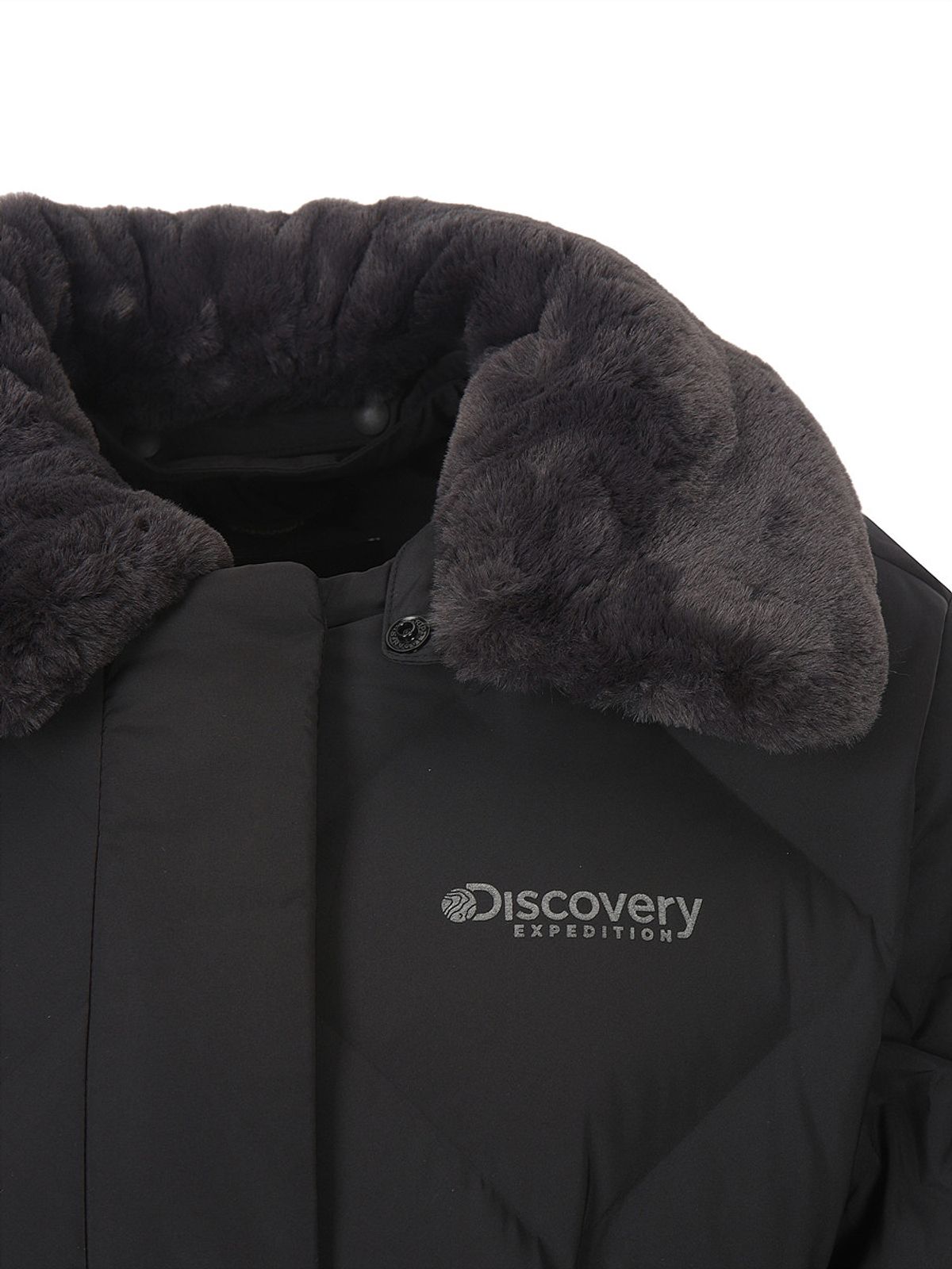 디스커버리 익스페디션(DISCOVERY EXPEDITION) 여성 멜로즈 튜브 다운 롱패딩 (BLACK)