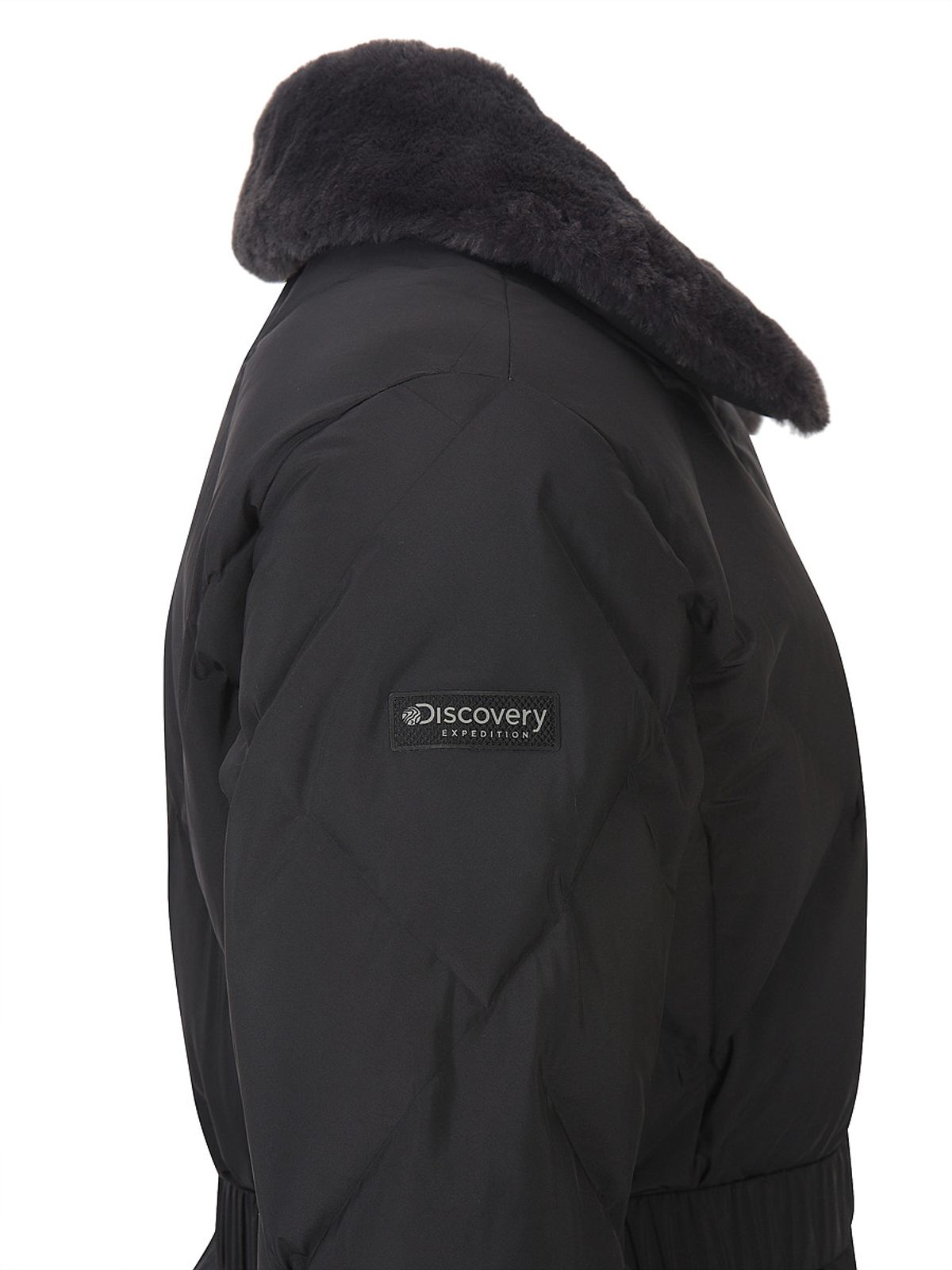 디스커버리 익스페디션(DISCOVERY EXPEDITION) 여성 멜로즈 튜브 다운 롱패딩 (BLACK)
