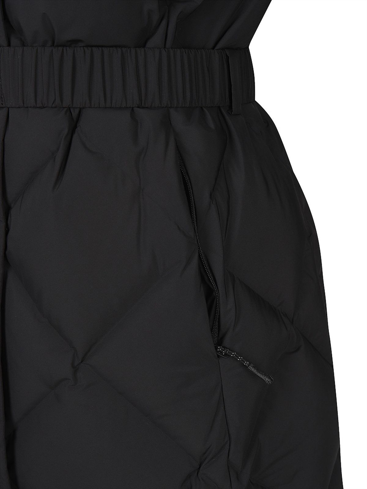 디스커버리 익스페디션(DISCOVERY EXPEDITION) 여성 멜로즈 튜브 다운 롱패딩 (BLACK)