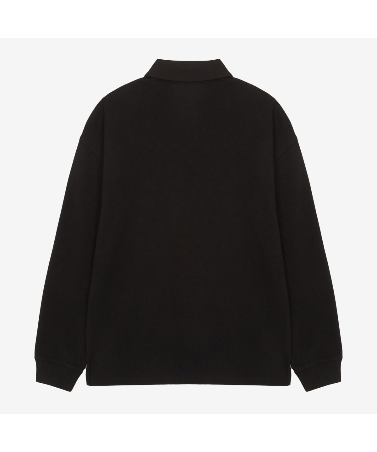 노스페이스(THE NORTH FACE) NT7QR68A 남성 오르사 긴팔 폴로 BLACK