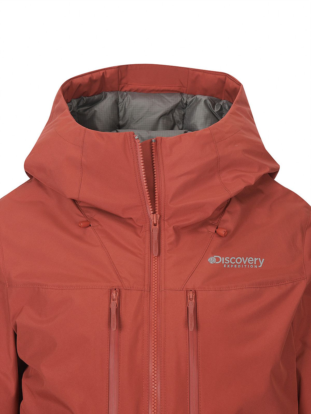 디스커버리 익스페디션(DISCOVERY EXPEDITION) 여성 베르겐 고어 윈드스토퍼 구스다운 경량패딩 (ORANGE)