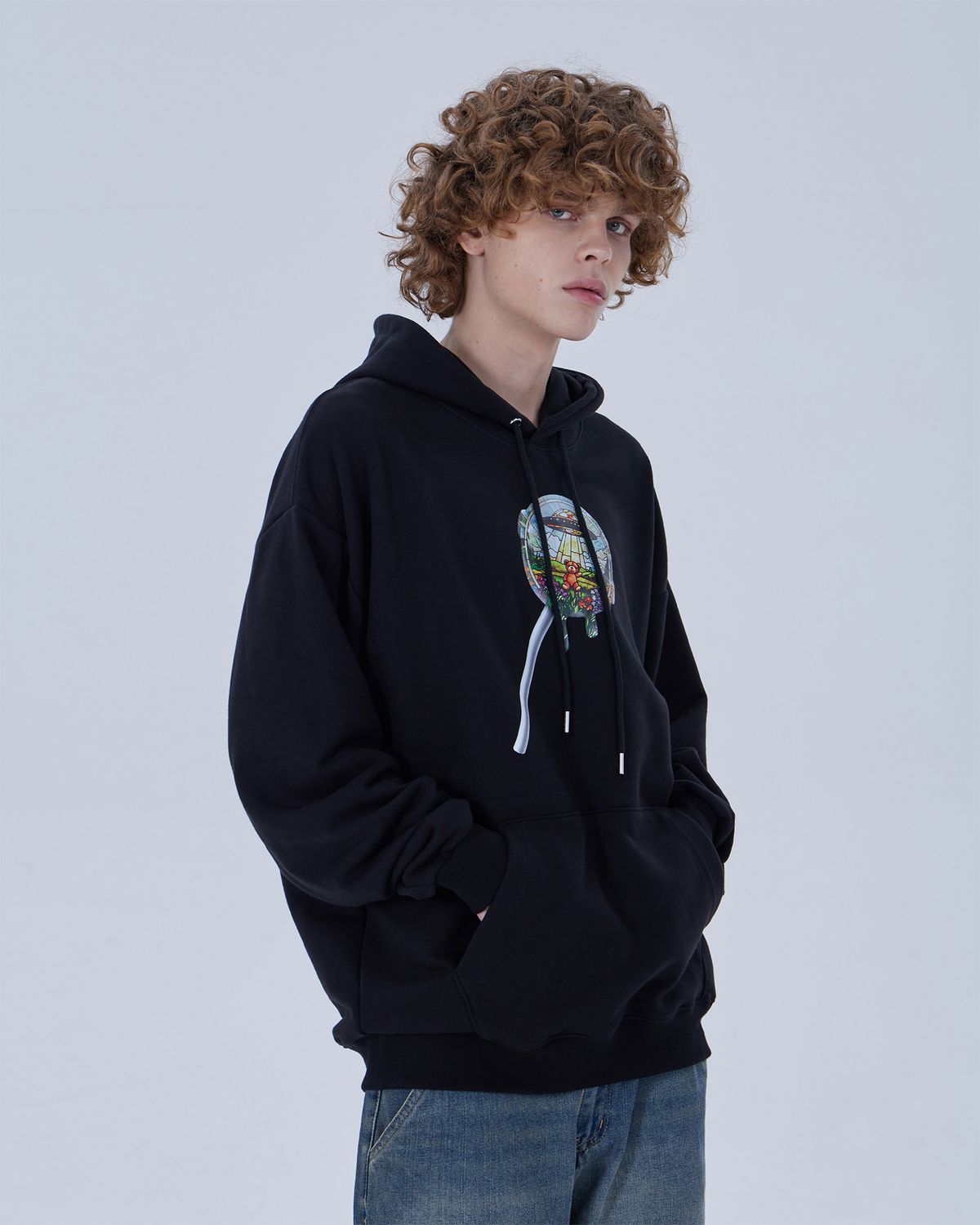 디스펑트(DYSFUNCT) PEACEFUL KIDNAP CANDY HOODIE (BLACK)