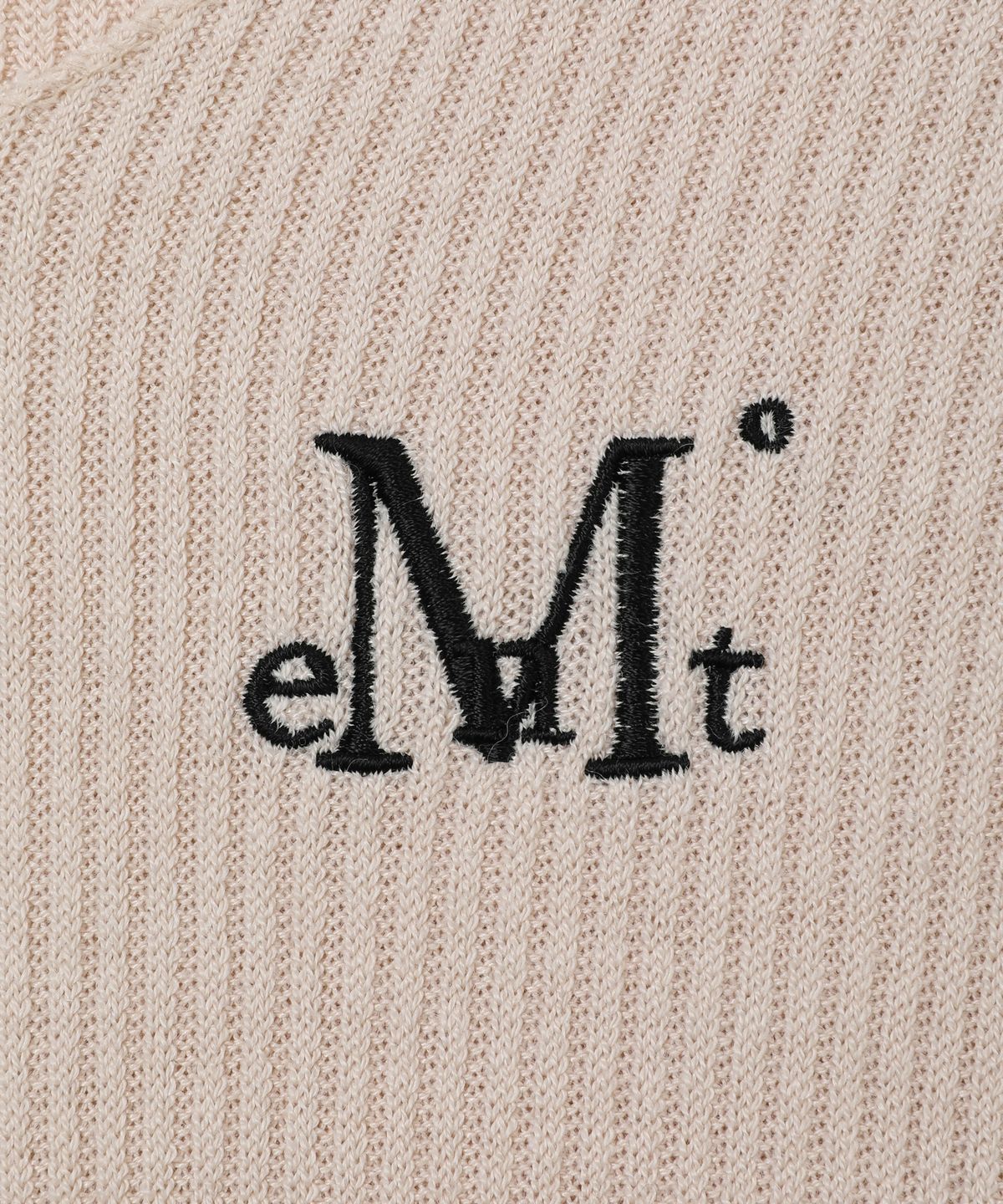 무센트(MUCENT) 비아제 슬림핏 브이넥 데미지 골지 긴팔 티 (6컬러)